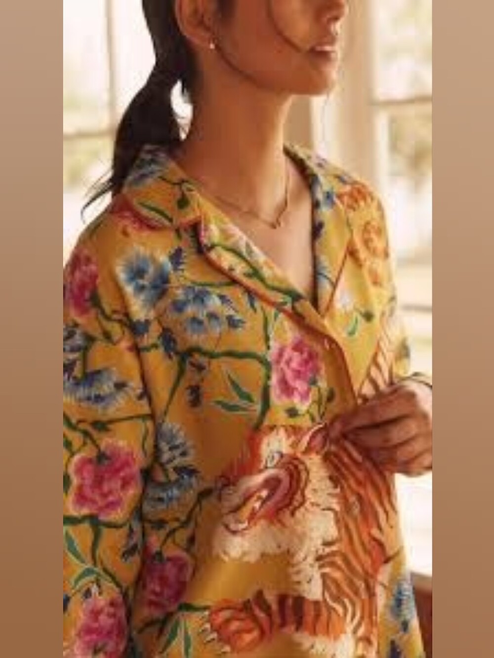 lyrebird anthropoligie pajama top